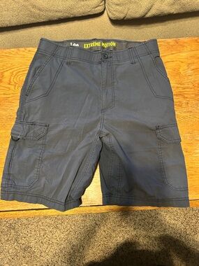 Lee Men's Navy Cargo Shorts